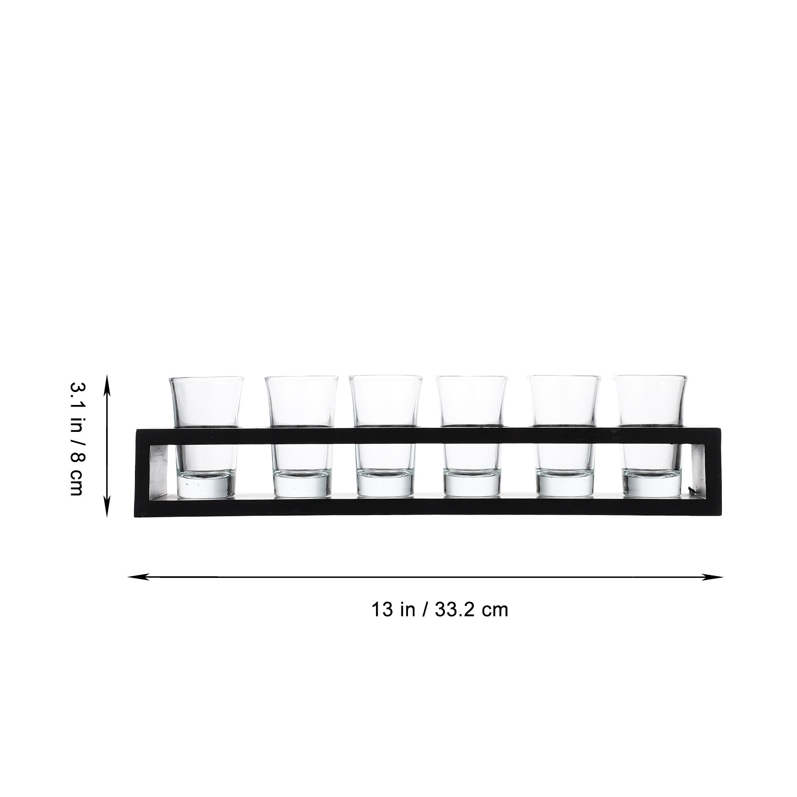 1セットのワイングラスと装飾用ホルダー。新年パーティーに最適 - Home Bar Set のレビューと価格