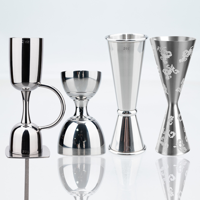 ステンレス製ダブルジガー、バーテンダー用カクテルジガー、2オ - Bitters Bottle Set のレビューと価格