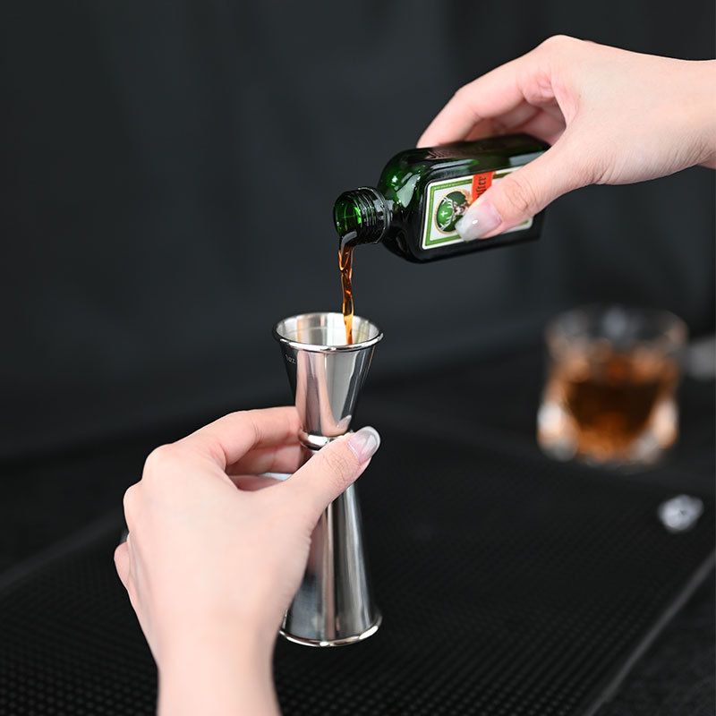 ステンレス製ダブルジガー、バーテンダー用カクテルジガー、2オ - Bitters Bottle Set のレビューと価格